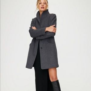 Aritzia Wilfred Cocoon Coat Wool and Cashmere